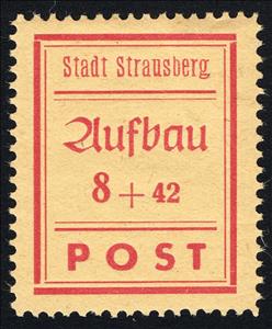 Stamp, Reconstruction, Germany, Local Post,  