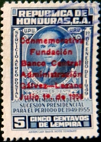 Julio Lozano overprinted