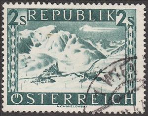 Stamp, St. Christoph at Arlberg (Tyrol), Austria,  , Landscapes