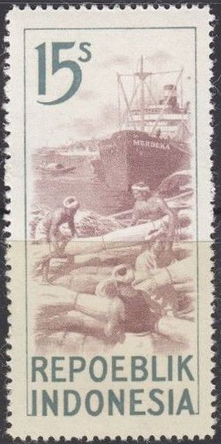 Unloading of a blockade vessel