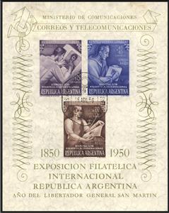 Souvenir Sheet, International Philatelic Exhibition E.F.I.R.A., Buenos Aires, Argentina,  , Philatelic Exhibitions