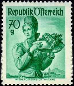 Stamp, Lower Austria, Wachau, Austria,  , Folklore, Suits and Costumes