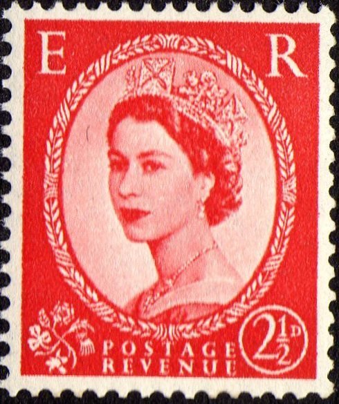 Queen Elizabeth II - Predecimal Wilding