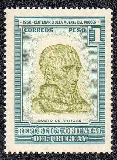 Bust of Gen. Jose Artigas