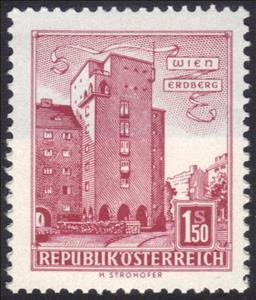 Stamp, Housing „Rabenhof“, Vienna-Erdberg, Austria,  , Houses, Buildings