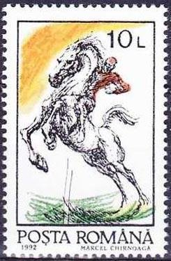 Horse (Equus ferus caballus) with Rider