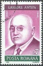 Stamp, Grigore Antipa, Romania,  , Famous People