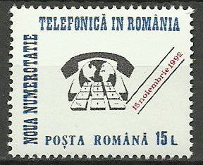 New Telephone Numbers