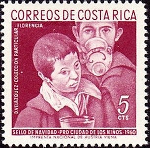 Boy and man; by D. Velázquez