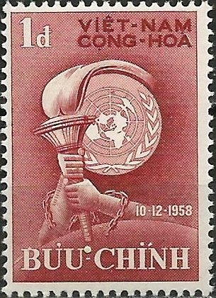 Torch and UN Emblem