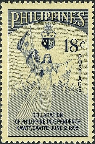 Liberty with National Flag