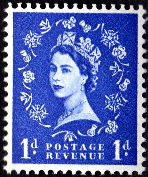 Queen Elizabeth II - Predecimal Wilding