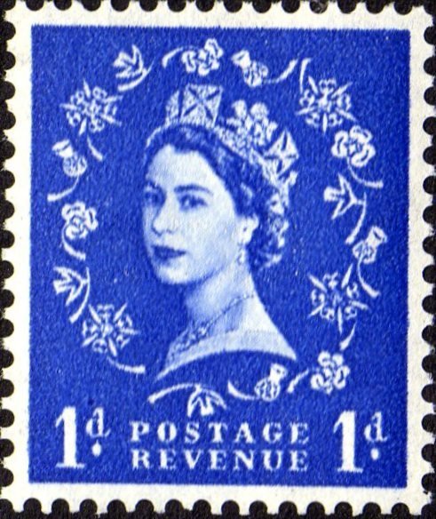 Queen Elizabeth II - Predecimal Wilding