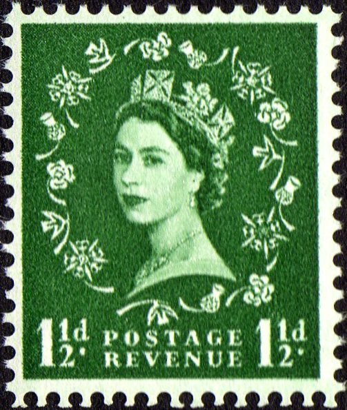 Queen Elizabeth II - Predecimal Wilding