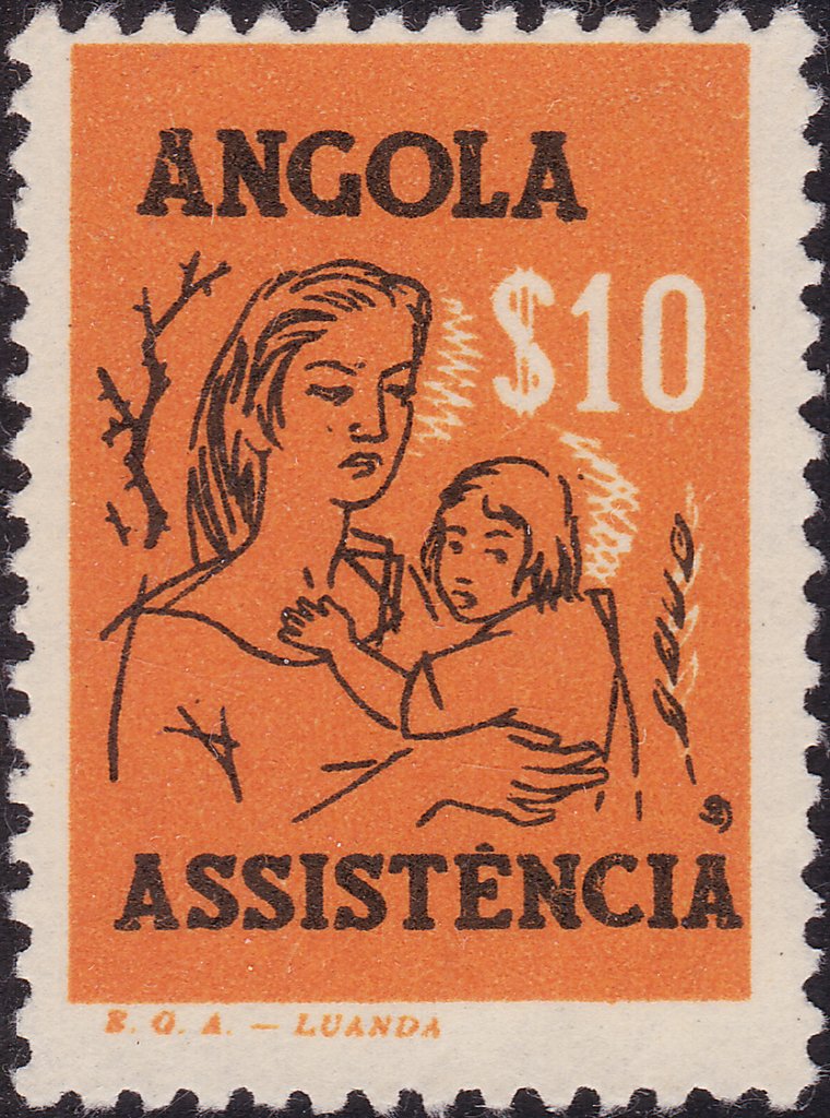 Children help [E G A - LUANDA] (Mother and Child)