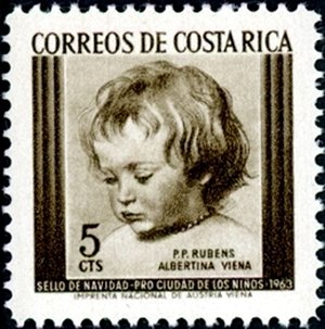 Son Nicolas; by P. P. Rubens