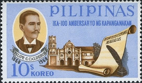 Calderon (lawyer and author of Malolos contitution) Barasoai