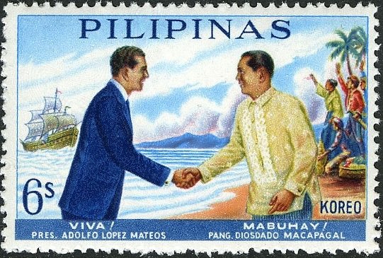 Presidents Lopez Mateos and Macapagal