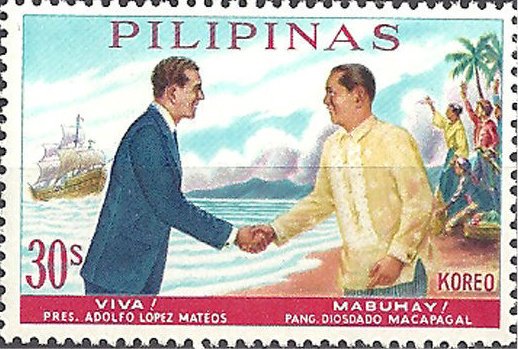 Presidents Lopez Mateos and Macapagal