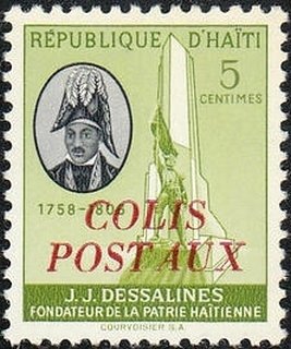 J.-J. Dessalines. „COLIS POSTAUX“