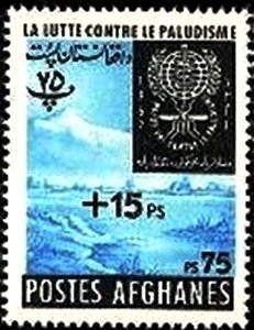 Stamp, Malaria, Afghanistan,  , Malaria