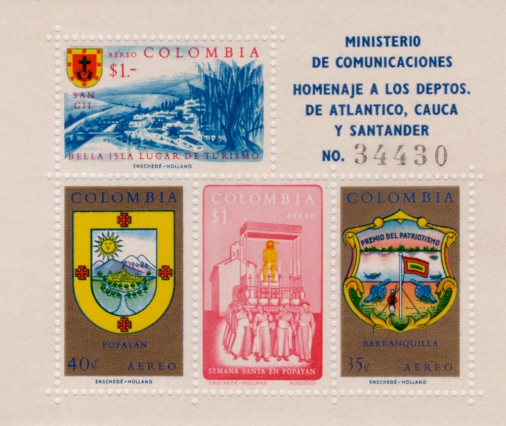 Departments of Atlantico, Cauca and Santander