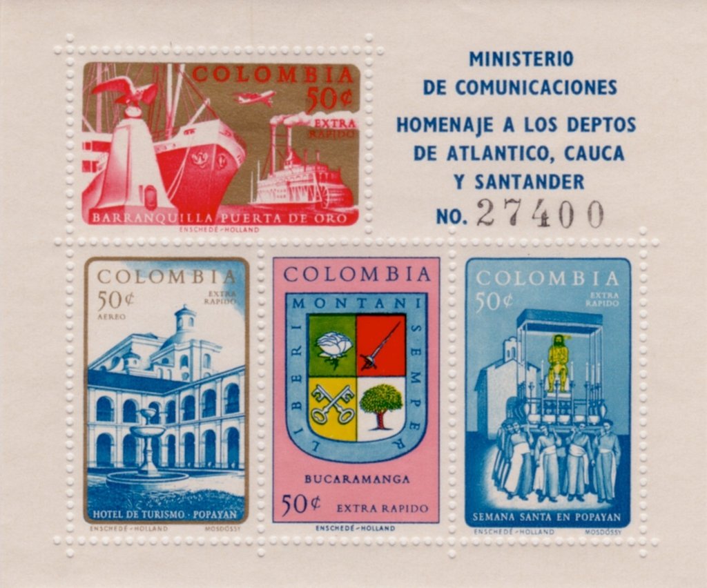 Departments of Atlantico, Cauca and Santander