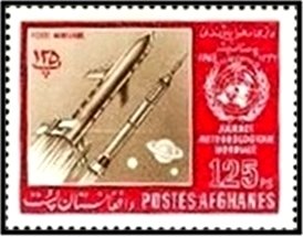 Rockets in space