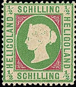 Stamp, Queen Victoria, German States,  