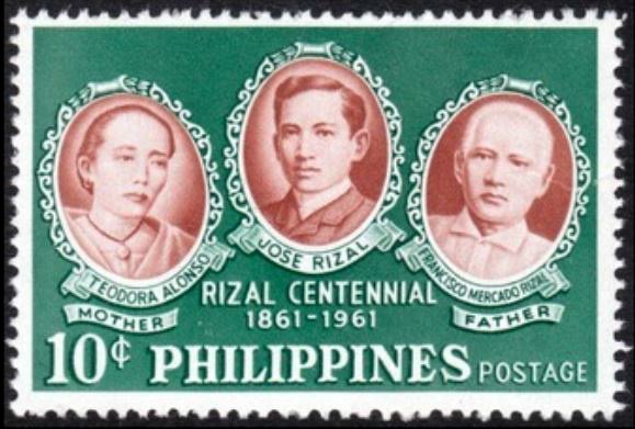 José Rizal and parents