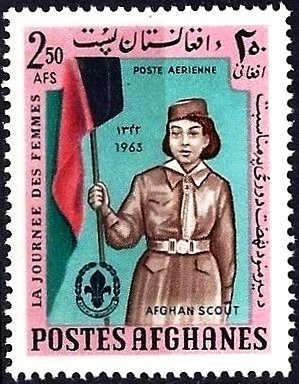 Stamp, Women’s Day, Afghanistan,  