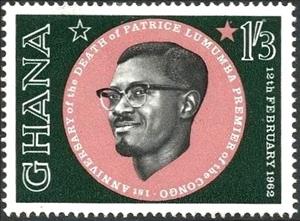 Stamp, Patrice Lumumba, Ghana,  , Heads of State