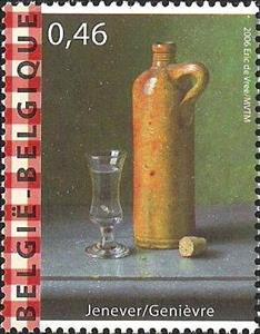 Stamp, This is Belgium 4th Issue - Jenever (Gin), Belgium,  , Beverages