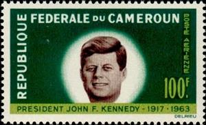 Stamp, John F. Kennedy (1917-1963), Cameroun,  , Heads of State
