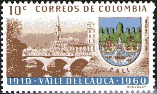 Bridge and Coat of Arms Cali