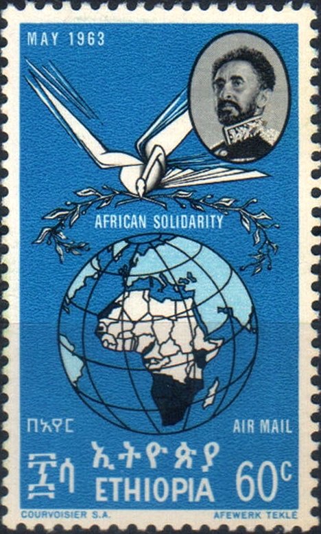 Globe with Map of Africa
