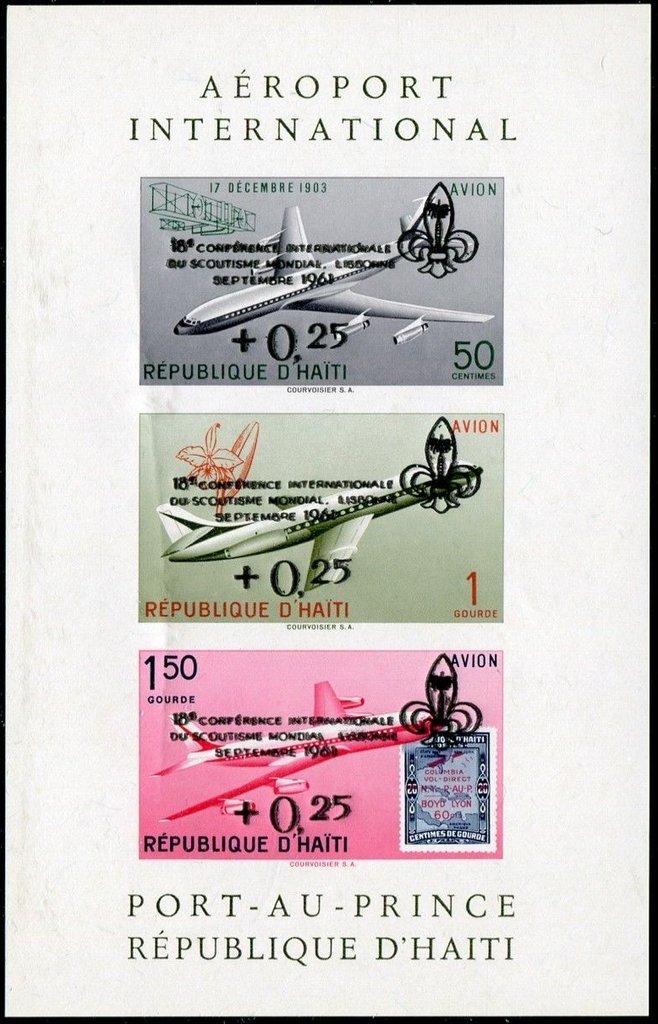 Int. Scout Conference - overprint