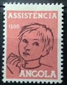 Stamp, Boy [Without unnamed editor], Angola,  