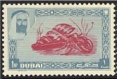 Stamp, Hermit Crab, Dubai,  , Sea Life, Animals (Fauna), Crabs