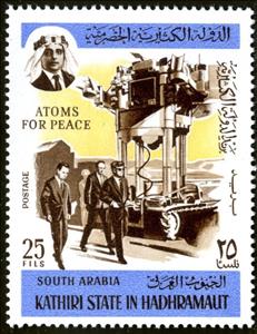 Stamp, Kennedy on a tour of Cape Canaveral, Aden,  