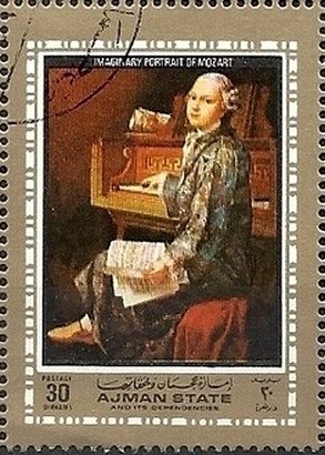 Mozart portrait