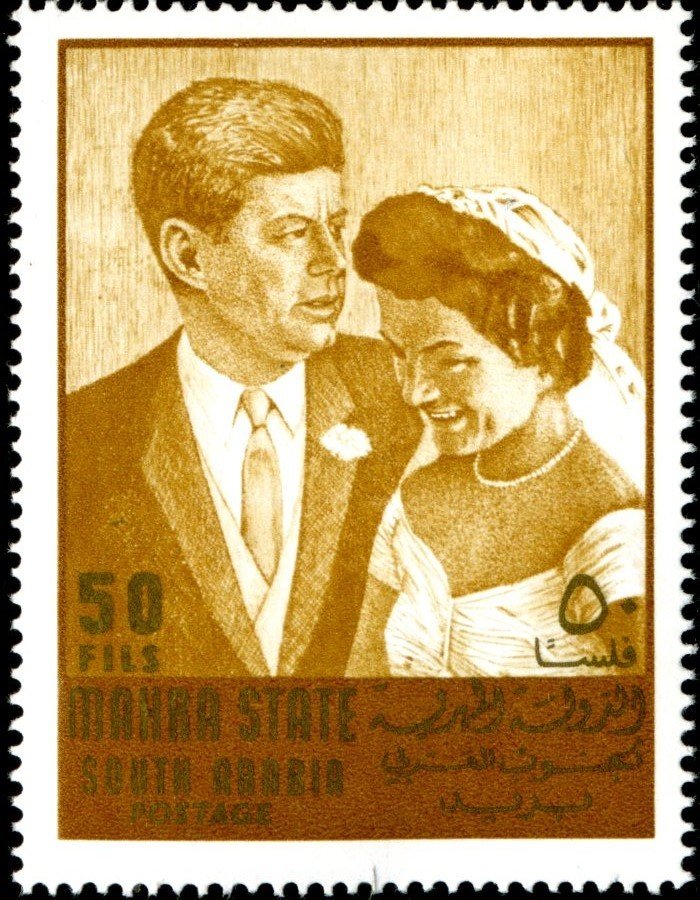 Newlyweds Kennedy (Jacqueline Bouvier)