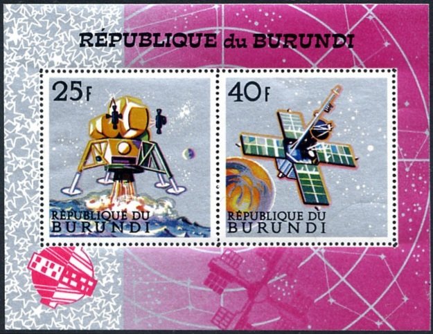 Moon Probe and Weather Satellite