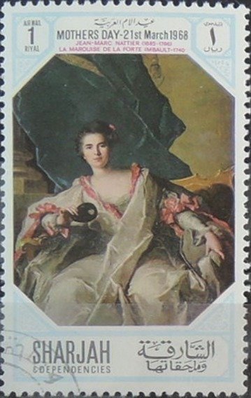 Jean-Marc Nattier (1685-1766) La Marquise de La Porte Imbaul