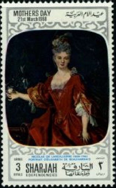 Nicolas de Largilliere (1656-1746)  Portret  Marguerite de L