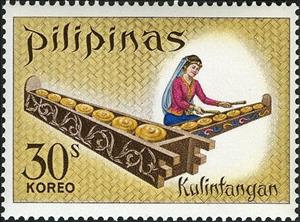 Stamp, Kulintangan, Philippines,  , Musical Instruments, Musicians