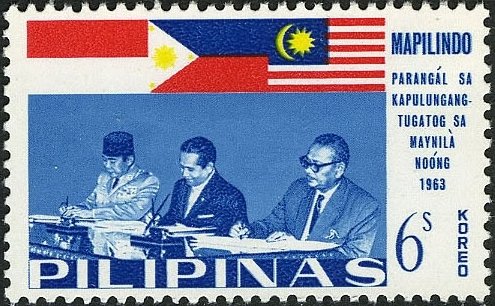 Presidents Sukarno and Macapagal