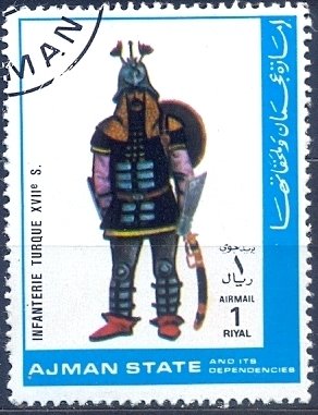 Turkish infantryman - Turkey, 17th century