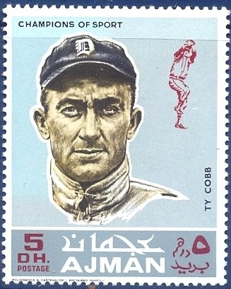 Ty Cobb (Tyrus Raymond Cobb actually) (1886-1961)