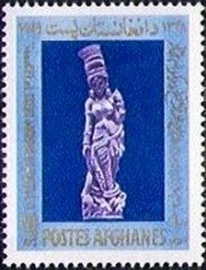 Statue of crowned woman, from gram treasure